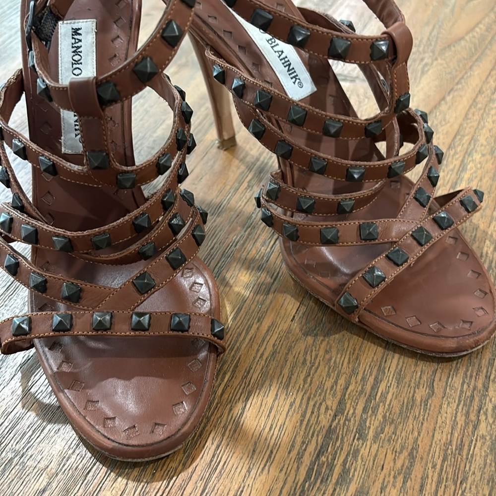 Manolo Blahnik Gladiator Heels